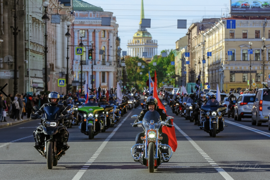 Мотофестиваль Harley Davidson в Санкт-Петербурге
